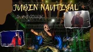 Jubin Nautiyal in my college | Chandigarh University | Nishant Vlogs