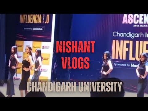 Chandigarh University | Nishant vlogs | New video