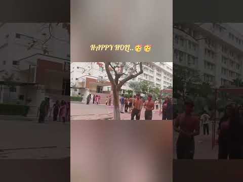 Chandigarh University Holi Celebration 🥳 | Holi 2025 | viral shorts