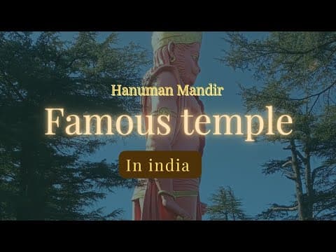 Jakhu Mandir | Famous Temple in India | Hanuman mandir | Hindustan | Shimla
