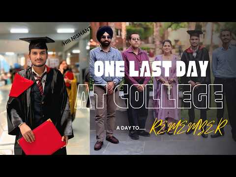 Finally Graduated! 🎓 | Convocation Day Vlog | Hiii Nishant | Chandigarh University Convocation 2026